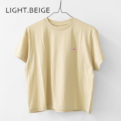 DANTON [ダントン] W SHORT SLEEVE SEMI CROP T-SHIRT PLAIN [DT-C0408CVT] ショートスリーブセミクロップTシャツ 無地 [2026SS]