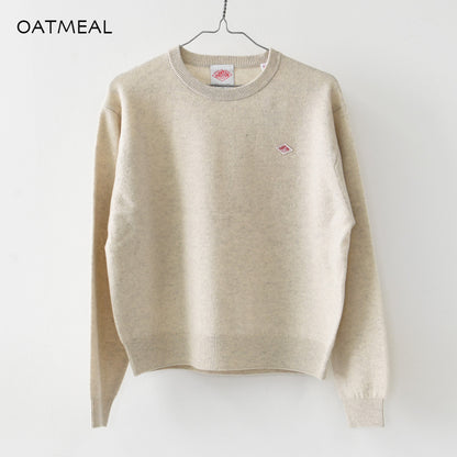DANTON [ダントン] W LAMBSWOOL CREW NECK KNIT PULLOVER [DT-D0027LMW]ラムズウールクルーネックニットプルオーバー [2026AW]