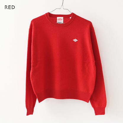DANTON [ダントン] W LAMBSWOOL CREW NECK KNIT PULLOVER [DT-D0027LMW]ラムズウールクルーネックニットプルオーバー [2026AW]