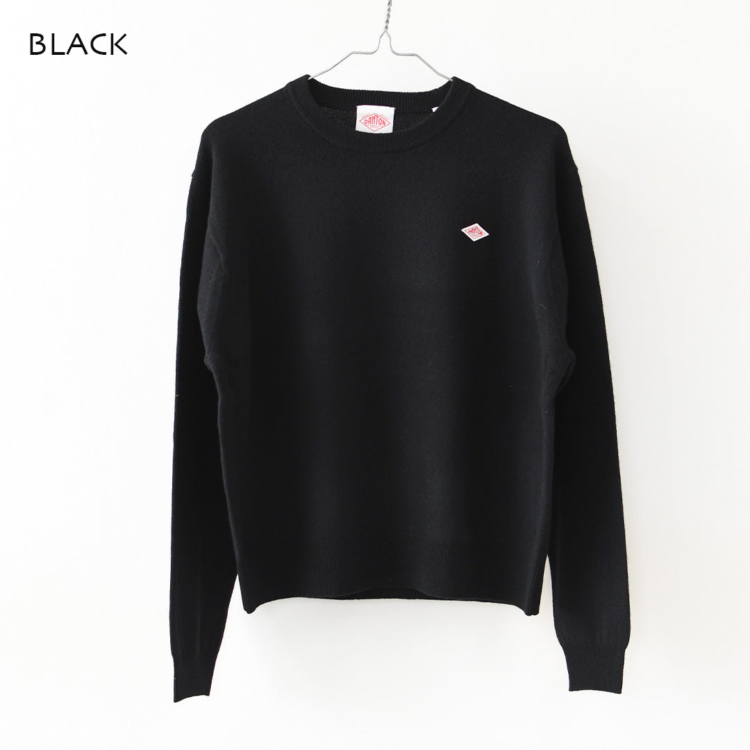 DANTON [ダントン] W LAMBSWOOL CREW NECK KNIT PULLOVER [DT-D0027LMW]ラムズウールクルーネックニットプルオーバー [2026AW]