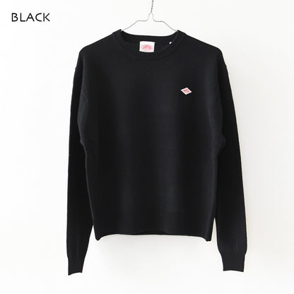 DANTON [ダントン] W LAMBSWOOL CREW NECK KNIT PULLOVER [DT-D0027LMW]ラムズウールクルーネックニットプルオーバー [2026AW]
