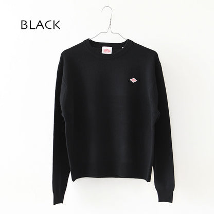 DANTON [ダントン] W LAMBSWOOL CREW NECK KNIT PULLOVER [DT-D0027LMW]ラムズウールクルーネックニットプルオーバー [2025AW]