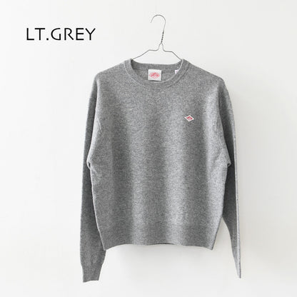DANTON [ダントン] W LAMBSWOOL CREW NECK KNIT PULLOVER [DT-D0027LMW]ラムズウールクルーネックニットプルオーバー [2025AW]