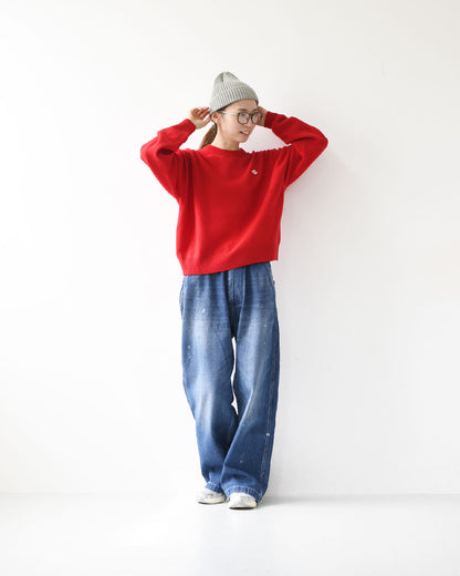 DANTON [ダントン] W LAMBSWOOL CREW NECK KNIT PULLOVER [DT-D0027LMW]ラムズウールクルーネックニットプルオーバー [2025AW]