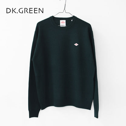 DANTON [ダントン] M LAMBSWOOL CREW NECK KNIT PULLOVER [DT-D0028LMW] ラムズウールクルーネックニットプルオーバー・MEN'S [2025AW]