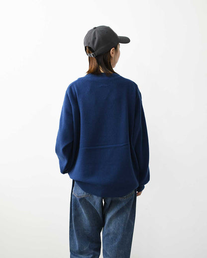 DANTON [ダントン] M LAMBSWOOL CREW NECK KNIT PULLOVER [DT-D0028LMW] ラムズウールクルーネックニットプルオーバー・MEN'S [2026AW]
