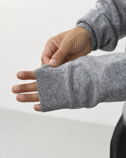 DANTON [ダントン] M LAMBSWOOL CREW NECK KNIT PULLOVER [DT-D0028LMW] ラムズウールクルーネックニットプルオーバー・MEN'S [2026AW]