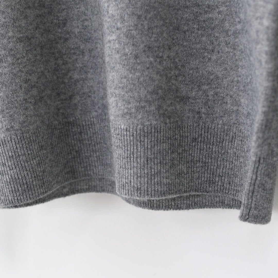DANTON [ダントン] M LAMBSWOOL CREW NECK KNIT PULLOVER [DT-D0028LMW] ラムズウールクルーネックニットプルオーバー・MEN'S [2026AW]
