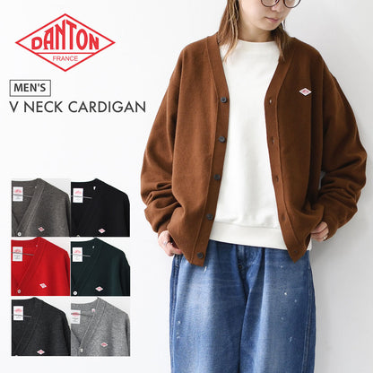 DANTON [ダントン] M V NECK CARDIGAN [DT-D0030LMW] Vネックカーディガン・MEN'S [2024AW]