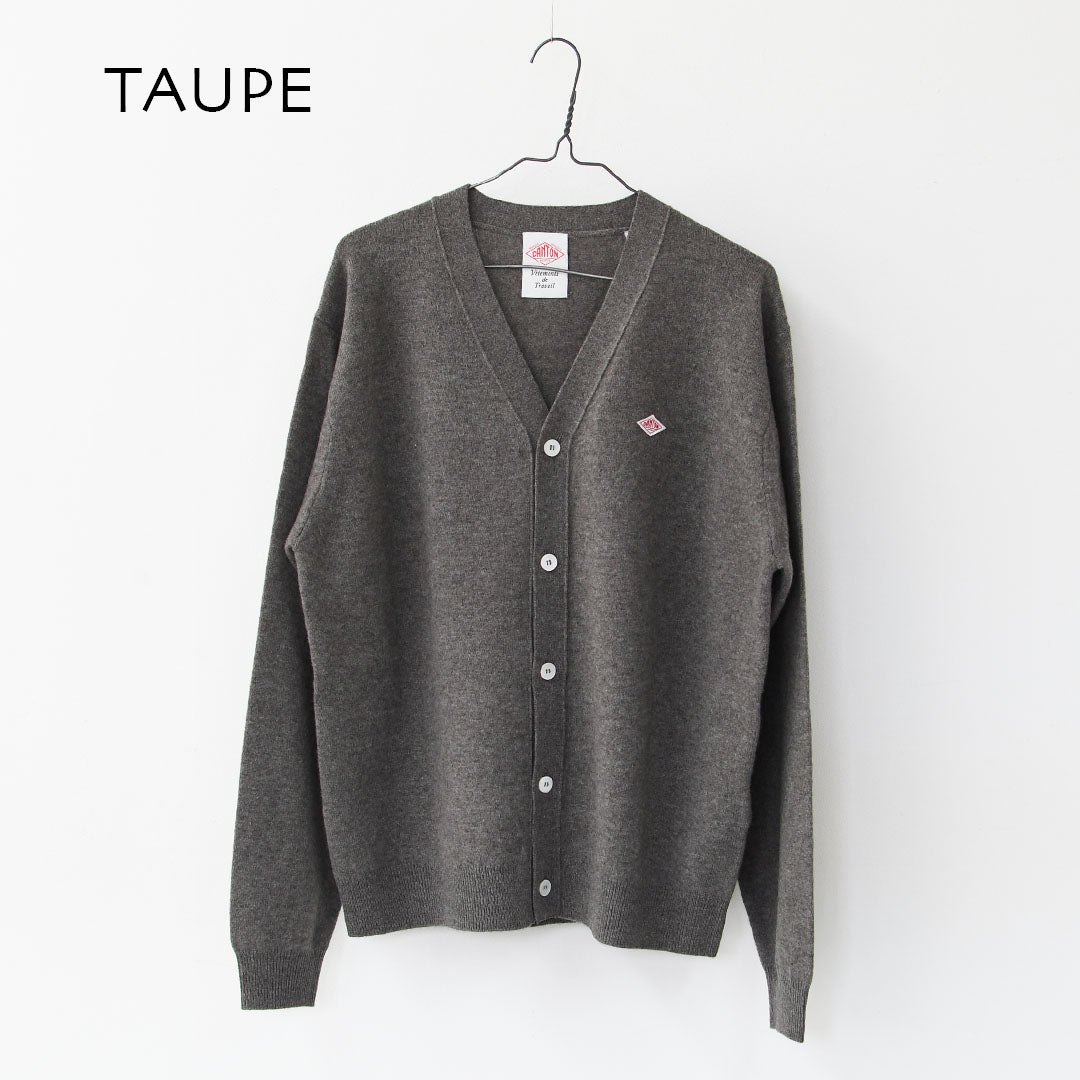DANTON [ダントン] M V NECK CARDIGAN [DT-D0030LMW] Vネックカーディガン・MEN'S [2026AW]