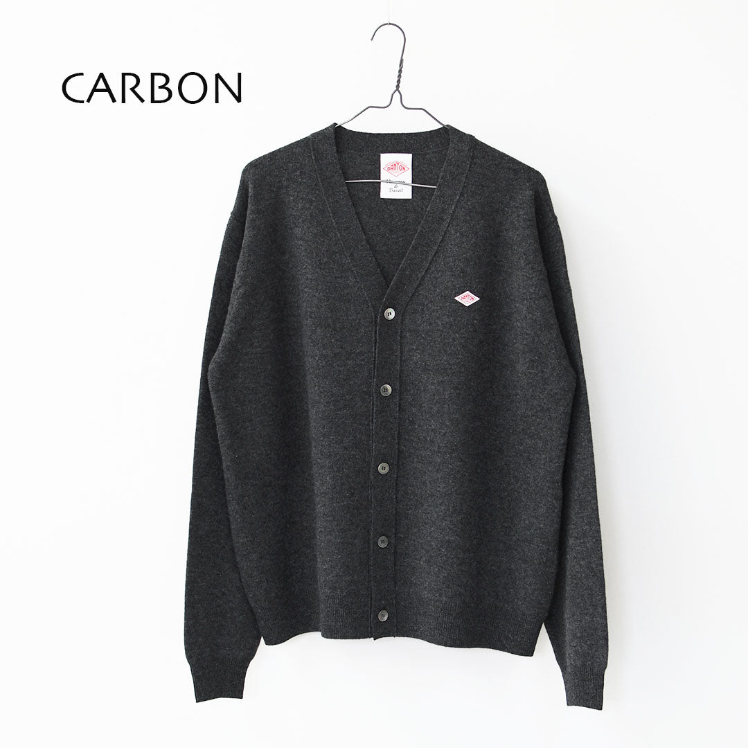 DANTON [ダントン] M V NECK CARDIGAN [DT-D0030LMW] Vネックカーディガン・MEN'S [2024AW]