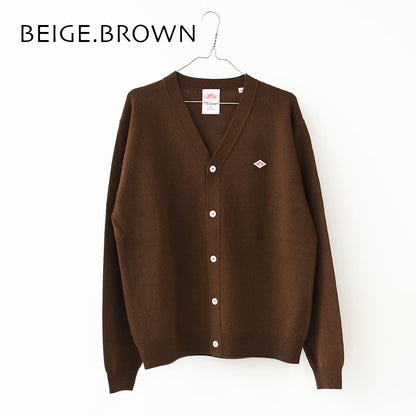DANTON [ダントン] M V NECK CARDIGAN [DT-D0030LMW] Vネックカーディガン・MEN'S [2026AW]