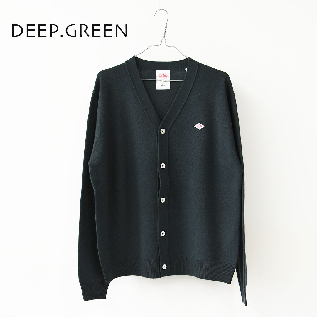 DANTON [ダントン] M V NECK CARDIGAN [DT-D0030LMW] Vネックカーディガン・MEN'S [2026AW]