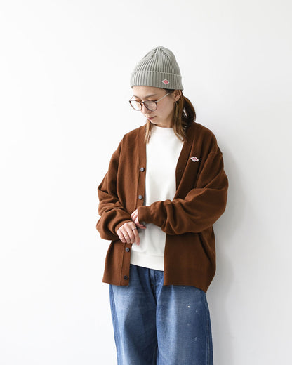 DANTON [ダントン] M V NECK CARDIGAN [DT-D0030LMW] Vネックカーディガン・MEN'S [2024AW]