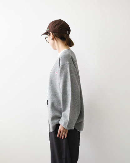 DANTON [ダントン] M V NECK CARDIGAN [DT-D0030LMW] Vネックカーディガン・MEN'S [2026AW]