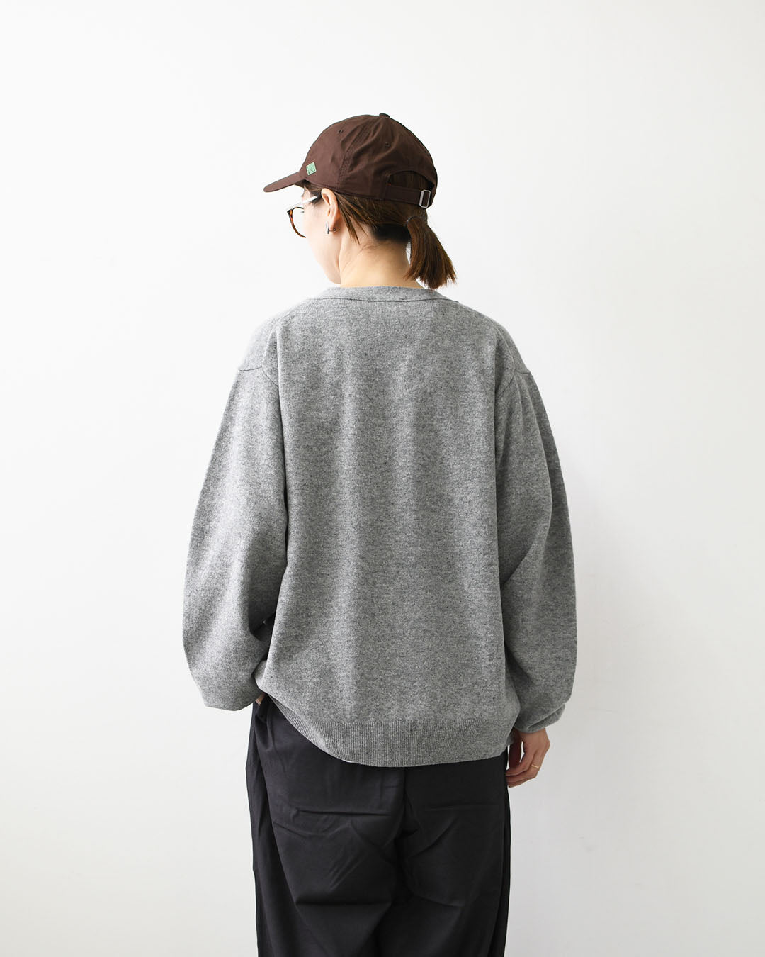 DANTON [ダントン] M V NECK CARDIGAN [DT-D0030LMW] Vネックカーディガン・MEN'S [2026AW]
