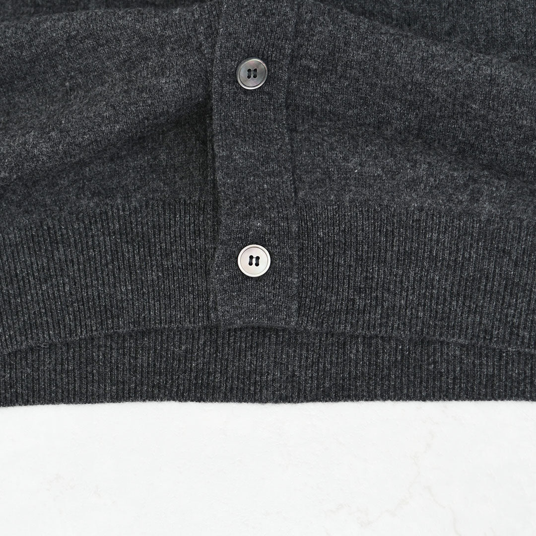 DANTON [ダントン] M V NECK CARDIGAN [DT-D0030LMW] Vネックカーディガン・MEN'S [2024AW]