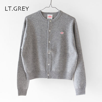 DANTON [ダントン] W LAMBSWOOL CREW NECK KNIT CARDIGAN [DT-D0031LMW] ラムウールクルーネックニットカーディガン [2025AW]