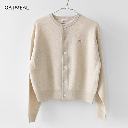 DANTON [ダントン] W LAMBSWOOL CREW NECK KNIT CARDIGAN [DT-D0031LMW] ラムウールクルーネックニットカーディガン [2026AW]