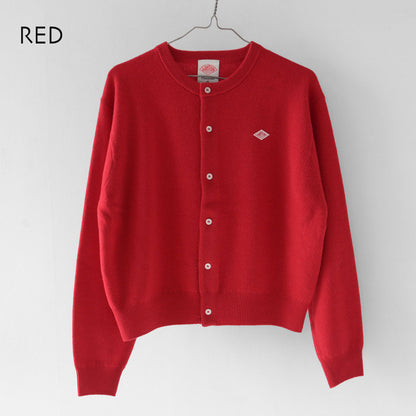 DANTON [ダントン] W LAMBSWOOL CREW NECK KNIT CARDIGAN [DT-D0031LMW] ラムウールクルーネックニットカーディガン [2025AW]