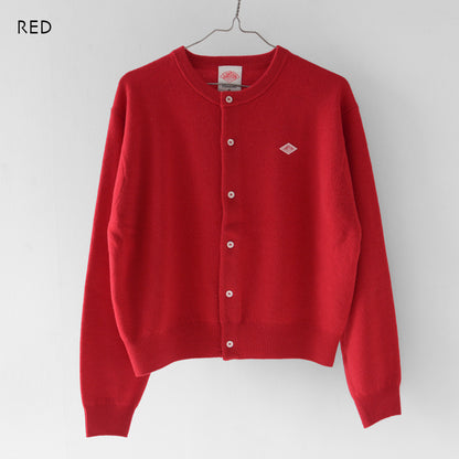 DANTON [ダントン] W LAMBSWOOL CREW NECK KNIT CARDIGAN [DT-D0031LMW] ラムウールクルーネックニットカーディガン [2026AW]
