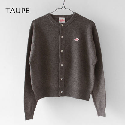 DANTON [ダントン] W LAMBSWOOL CREW NECK KNIT CARDIGAN [DT-D0031LMW] ラムウールクルーネックニットカーディガン [2025AW]