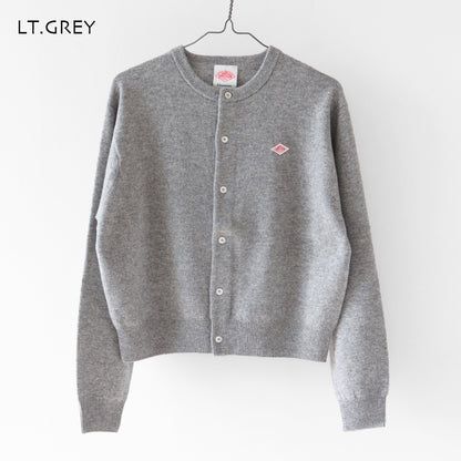 DANTON [ダントン] W LAMBSWOOL CREW NECK KNIT CARDIGAN [DT-D0031LMW] ラムウールクルーネックニットカーディガン [2026AW]