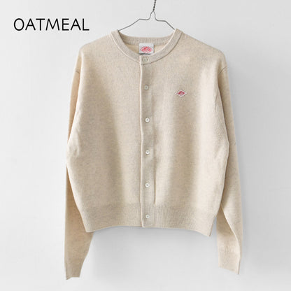 DANTON [ダントン] W LAMBSWOOL CREW NECK KNIT CARDIGAN [DT-D0031LMW] ラムウールクルーネックニットカーディガン [2025AW]
