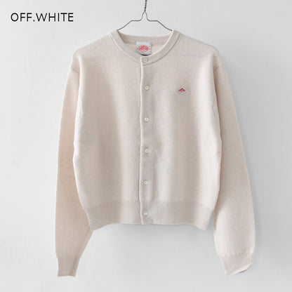 DANTON [ダントン] W LAMBSWOOL CREW NECK KNIT CARDIGAN [DT-D0031LMW] ラムウールクルーネックニットカーディガン [2026AW]