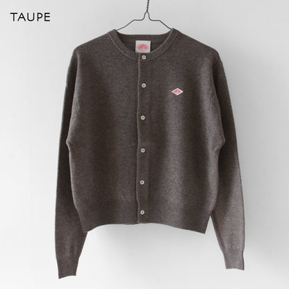 DANTON [ダントン] W LAMBSWOOL CREW NECK KNIT CARDIGAN [DT-D0031LMW] ラムウールクルーネックニットカーディガン [2026AW]
