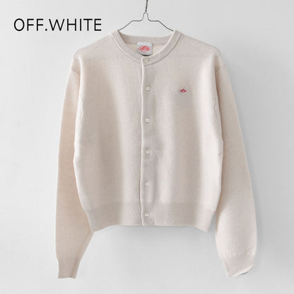 DANTON [ダントン] W LAMBSWOOL CREW NECK KNIT CARDIGAN [DT-D0031LMW] ラムウールクルーネックニットカーディガン [2025AW]