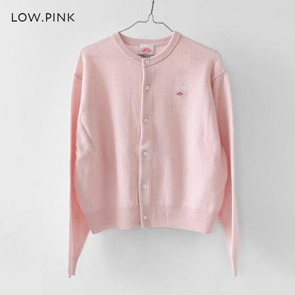 DANTON [ダントン] W LAMBSWOOL CREW NECK KNIT CARDIGAN [DT-D0031LMW] ラムウールクルーネックニットカーディガン [2026AW]