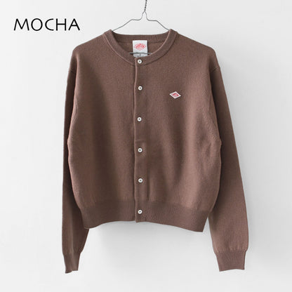 DANTON [ダントン] W LAMBSWOOL CREW NECK KNIT CARDIGAN [DT-D0031LMW] ラムウールクルーネックニットカーディガン [2025AW]