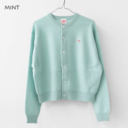 DANTON [ダントン] W LAMBSWOOL CREW NECK KNIT CARDIGAN [DT-D0031LMW] ラムウールクルーネックニットカーディガン [2026AW]