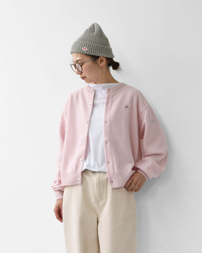 DANTON [ダントン] W LAMBSWOOL CREW NECK KNIT CARDIGAN [DT-D0031LMW] ラムウールクルーネックニットカーディガン [2025AW]
