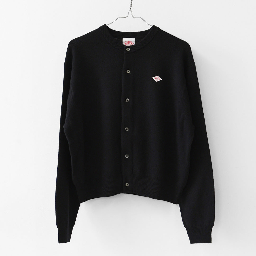 DANTON [ダントン] W LAMBSWOOL CREW NECK KNIT CARDIGAN [DT-D0031LMW] ラムウールクルーネックニットカーディガン [2026AW]