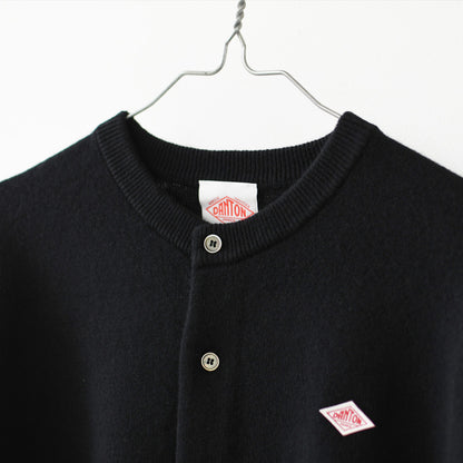 DANTON [ダントン] W LAMBSWOOL CREW NECK KNIT CARDIGAN [DT-D0031LMW] ラムウールクルーネックニットカーディガン [2026AW]