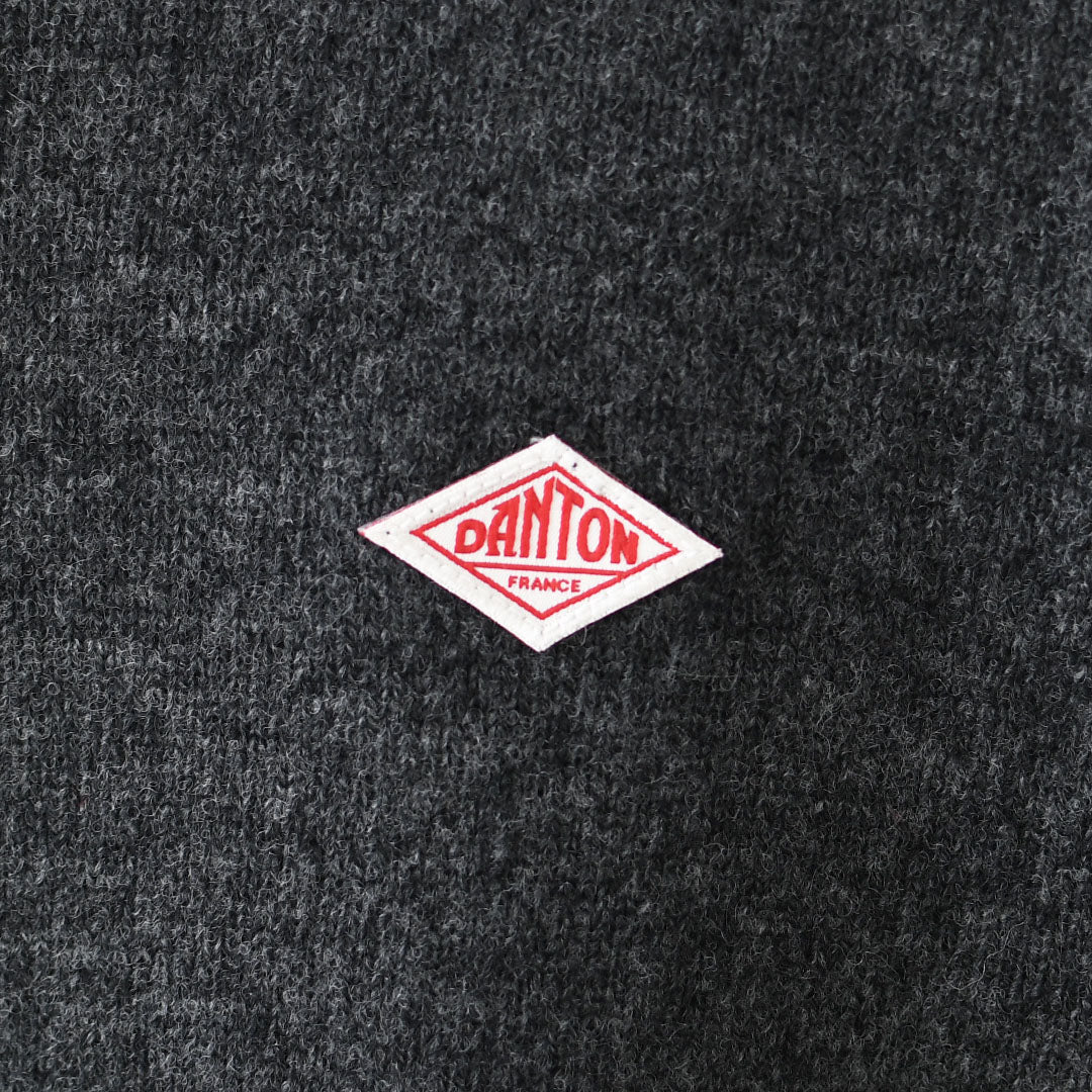 DANTON [ダントン] W LAMBSWOOL CREW NECK KNIT CARDIGAN [DT-D0031LMW] ラムウールクルーネックニットカーディガン [2025AW]