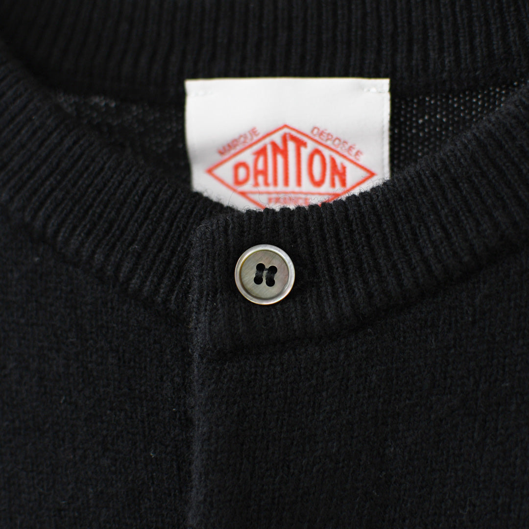 DANTON [ダントン] W LAMBSWOOL CREW NECK KNIT CARDIGAN [DT-D0031LMW] ラムウールクルーネックニットカーディガン [2026AW]