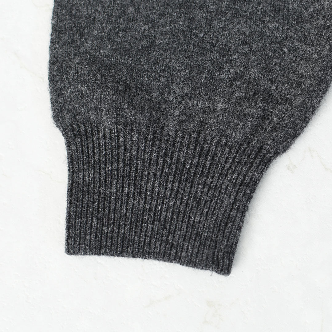 DANTON [ダントン] W LAMBSWOOL CREW NECK KNIT CARDIGAN [DT-D0031LMW] ラムウールクルーネックニットカーディガン [2025AW]