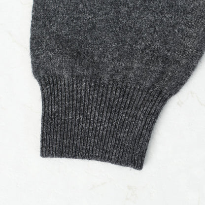 DANTON [ダントン] W LAMBSWOOL CREW NECK KNIT CARDIGAN [DT-D0031LMW] ラムウールクルーネックニットカーディガン [2025AW]