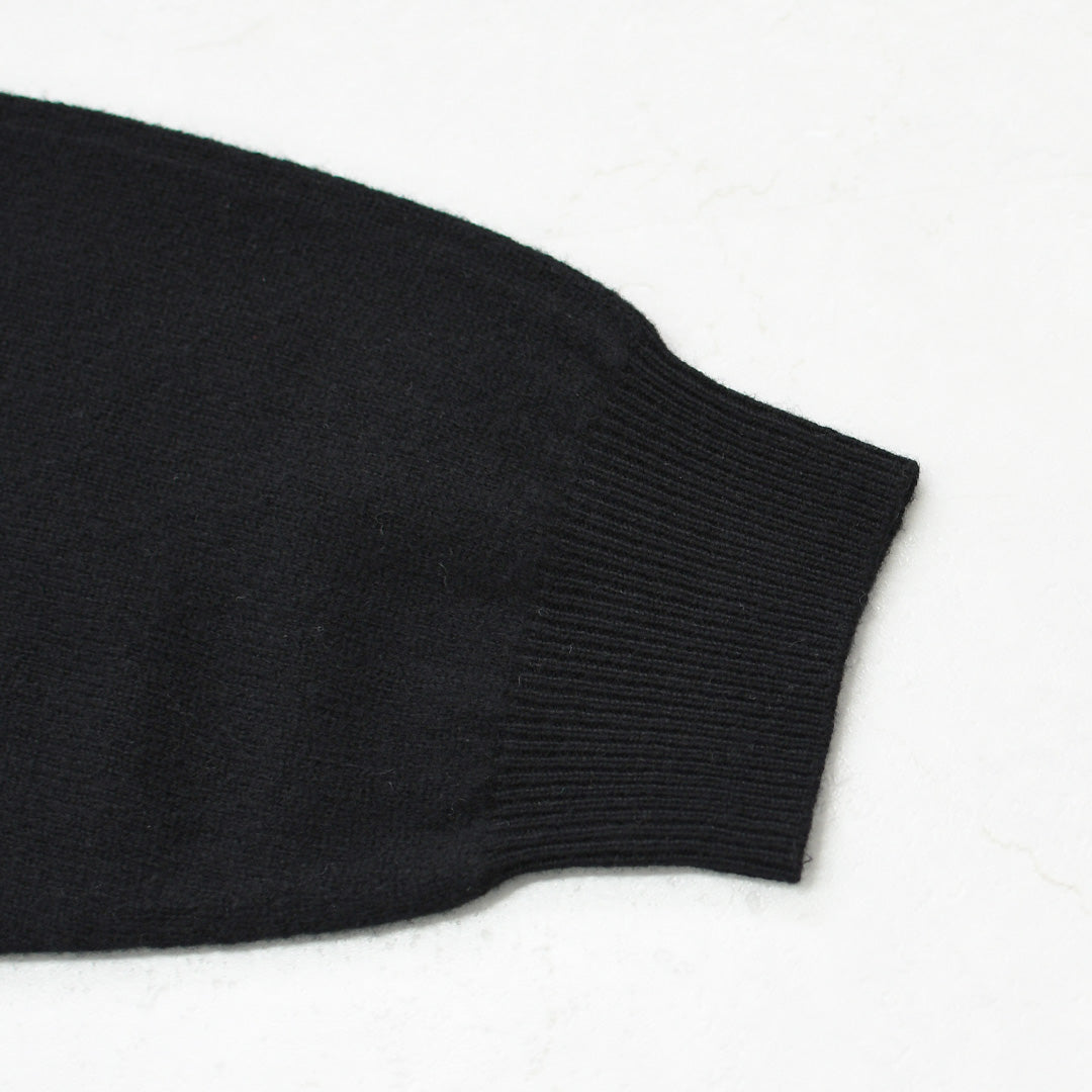 DANTON [ダントン] W LAMBSWOOL CREW NECK KNIT CARDIGAN [DT-D0031LMW] ラムウールクルーネックニットカーディガン [2026AW]