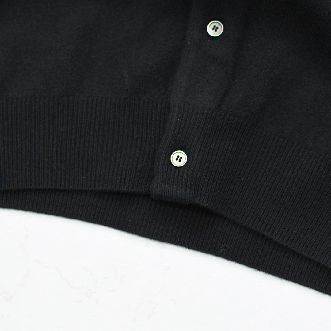 DANTON [ダントン] W LAMBSWOOL CREW NECK KNIT CARDIGAN [DT-D0031LMW] ラムウールクルーネックニットカーディガン [2026AW]