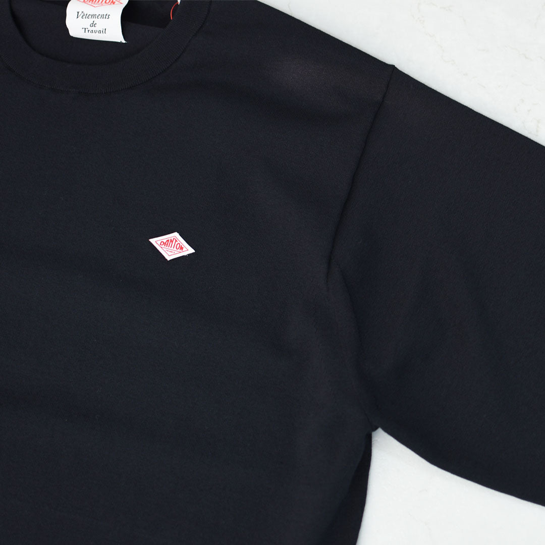 DANTON [ダントン] M Jersey Knit Crew Neck Pullover [DT-D0136YSD] ジャージーニットクルーネックプルオーバー・ニット・プルオーバーニット・ハイゲージニット・シンプル・ロゴ・MEN'S [2026SS]