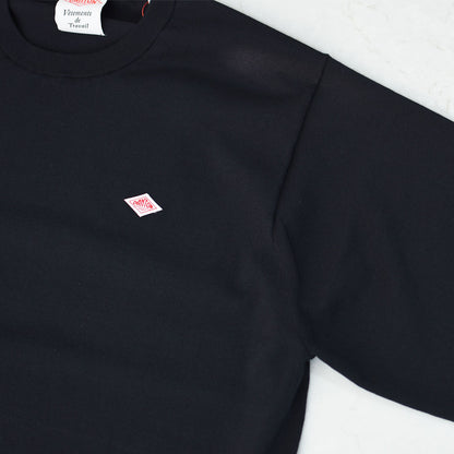 DANTON [ダントン] M Jersey Knit Crew Neck Pullover [DT-D0136YSD] ジャージーニットクルーネックプルオーバー・ニット・プルオーバーニット・ハイゲージニット・シンプル・ロゴ・MEN'S [2026SS]