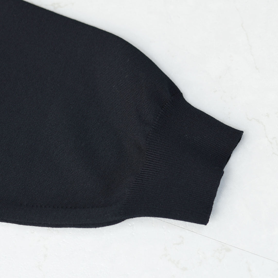 DANTON [ダントン] M Jersey Knit Crew Neck Pullover [DT-D0136YSD] ジャージーニットクルーネックプルオーバー・ニット・プルオーバーニット・ハイゲージニット・シンプル・ロゴ・MEN'S [2026SS]