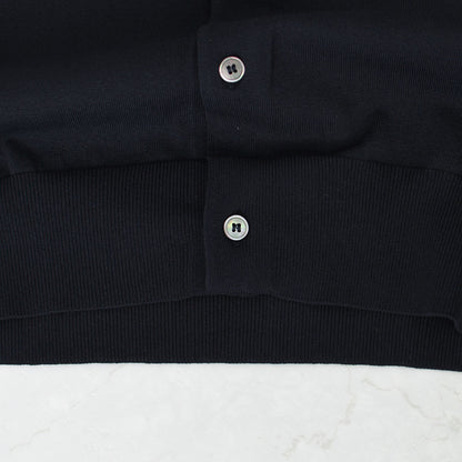 DANTON [ダントン] W Jersey Knit Crew Neck Cardigan [DT-D0137YSD] ジャージーニットクルーネックカーディガン・ニットカーディガン・ハイゲージニット・クルーネック・シンプル・ロゴ・LADY'S [2026SS]