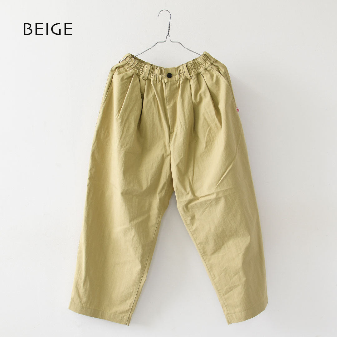 DANTON [ダントン] W C/N Twill Double Pleated Easy Pants [DT-E0212CNO] C/N ツイルダブルタックイージーパンツ・LADY'S [2026AW]