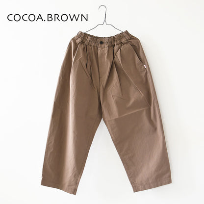 DANTON [ダントン] W C/N Twill Double Pleated Easy Pants [DT-E0212CNO] C/N ツイルダブルタックイージーパンツ・LADY'S [2026AW]