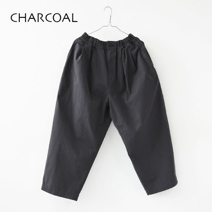 DANTON [ダントン] W C/N Twill Double Pleated Easy Pants [DT-E0212CNO] C/N ツイルダブルタックイージーパンツ・2タックイージーパンツ・ルーズパンツ・ゆったりシルエット・LADY'S [2026SS]